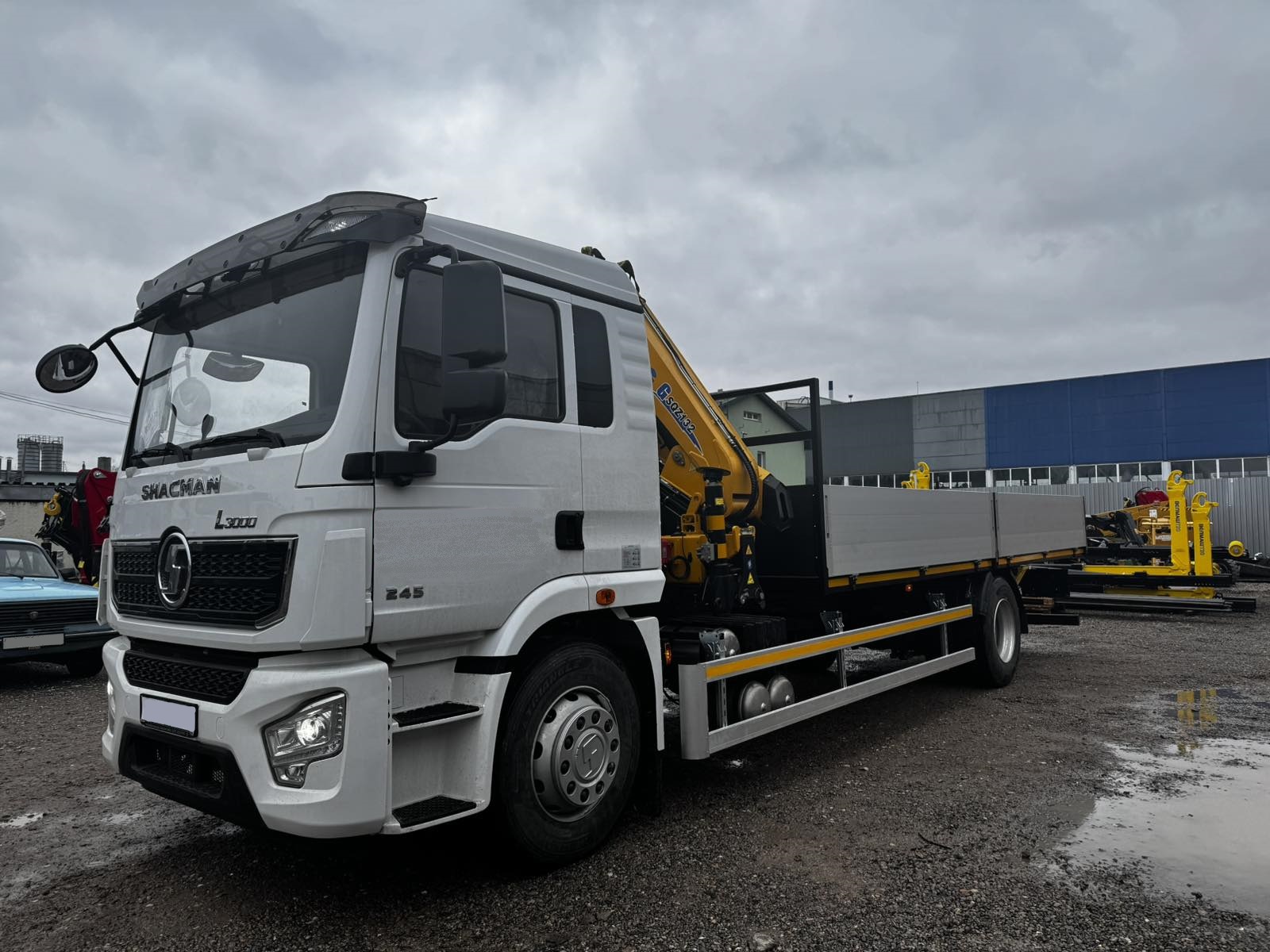 Кран-манипулятор XCMG SQZ132 c пультом ДУ