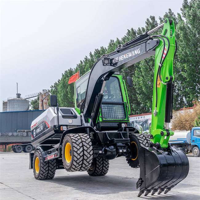Колесный экскаватор HENGWANG HWL-80