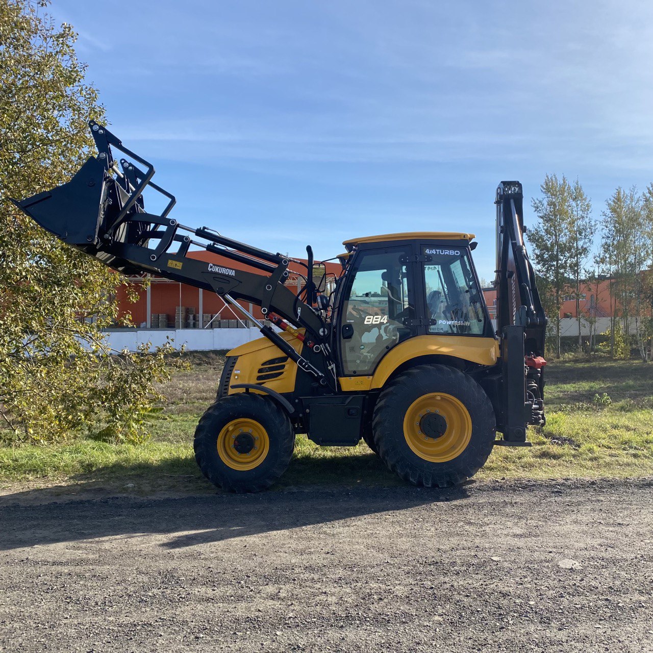 Экскаватор-погрузчик Cukurova 884 - фото 3