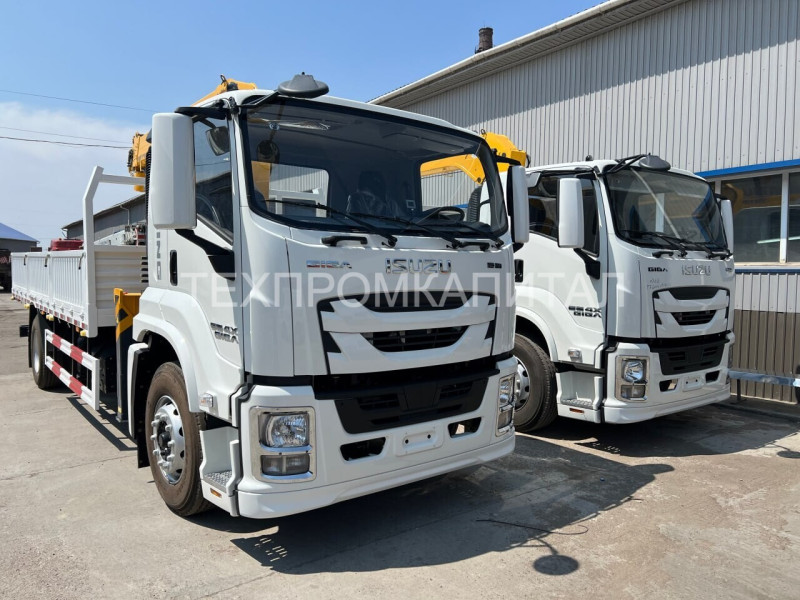 Кран-манипулятор Isuzu КМУ 6,3 т - фото 2