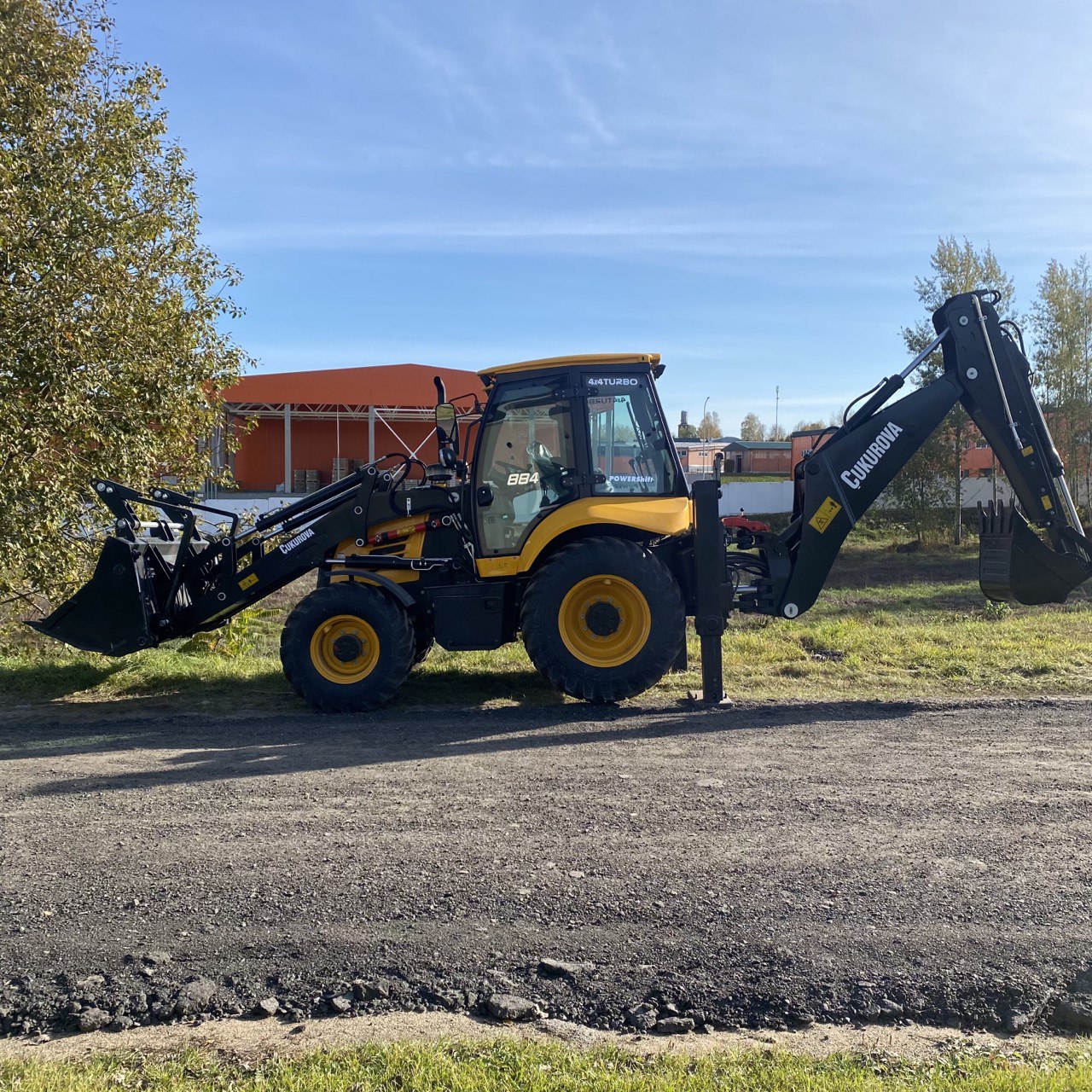 Экскаватор-погрузчик Cukurova 884 - фото 4