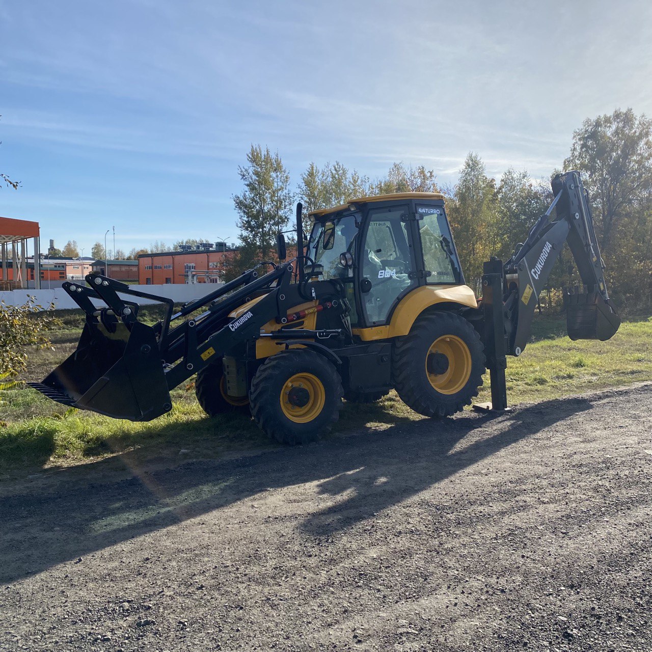 Экскаватор-погрузчик Cukurova 884 - фото 5