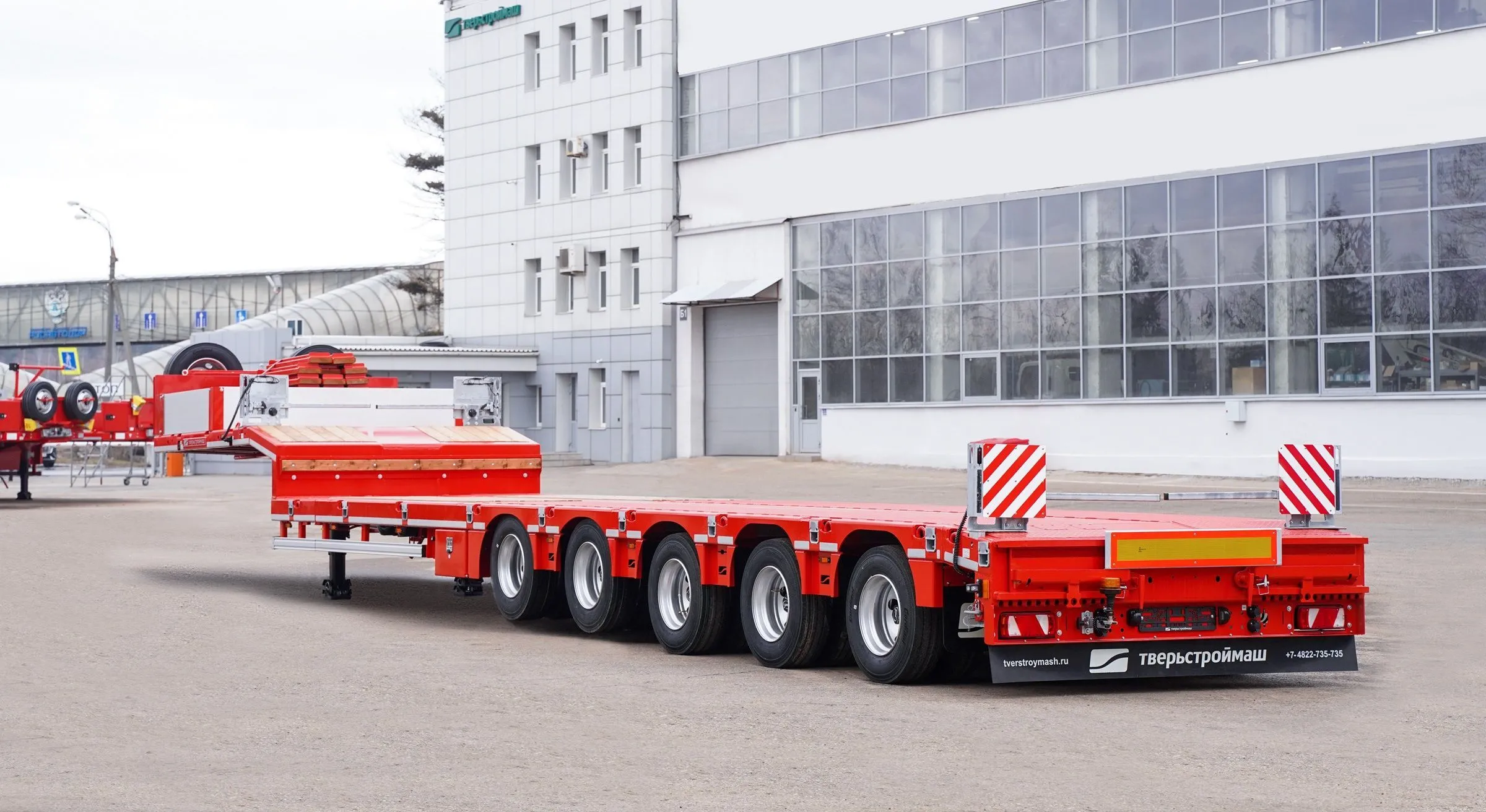 Раздвижной полуприцеп Тверьстроймаш 993951-AL67 - фото 3