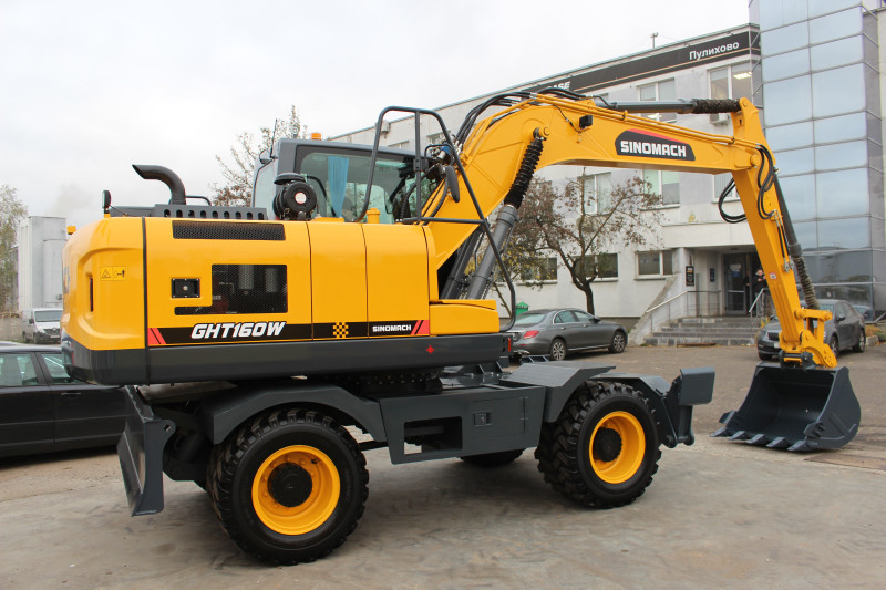 Колесный экскаватор Sinomach GHT160W