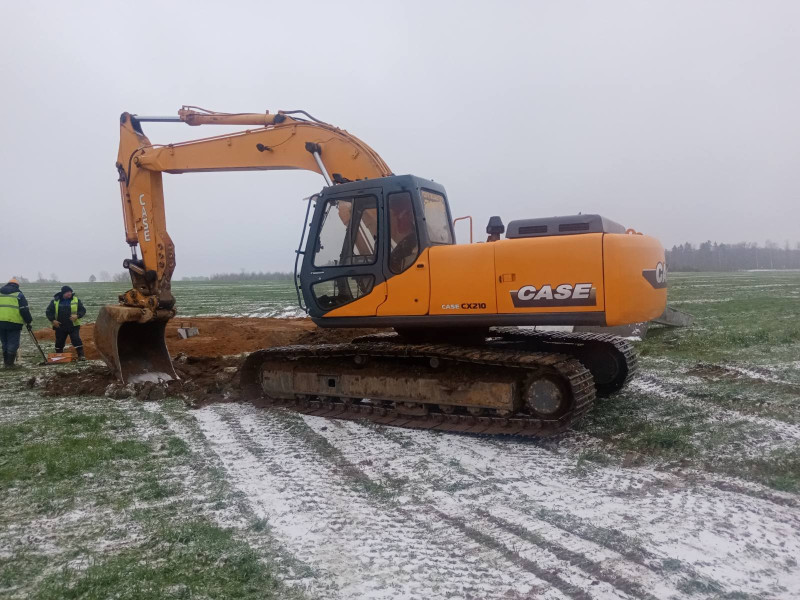 Гусеничный экскаватор Case СX 210 - фото 8