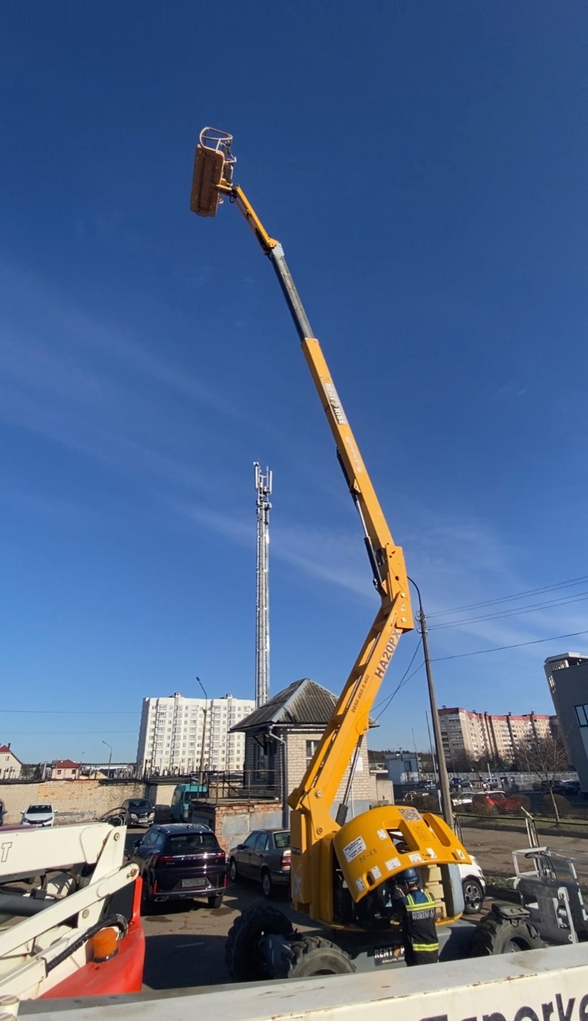 Коленчатый подъемник Haulotte HA20PX - фото 5