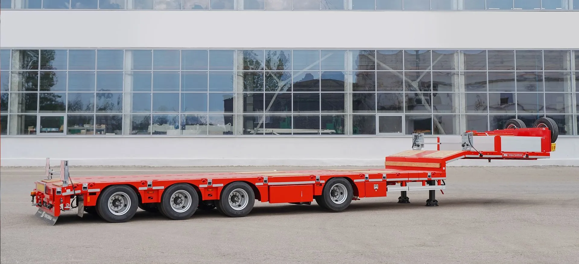 Раздвижной полуприцеп Тверьстроймаш 993941-AS46 - фото 1
