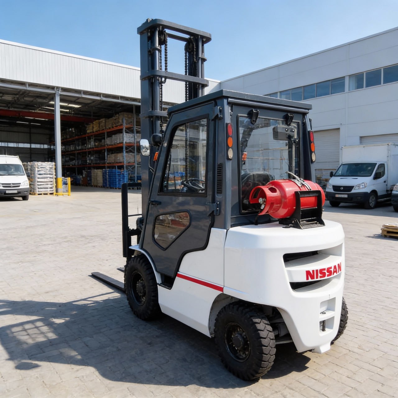 вилочного погрузчика Nissan P1F2A20D